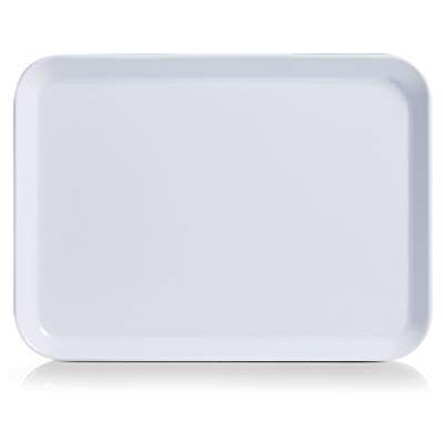 Zeller Present Schöner Leben. Praktisch Wohnen. Melamine Tray White - Servethouder Zeller Present Schöner Leben. Praktisch Wohnen. Melamine Tray White - Servethouder