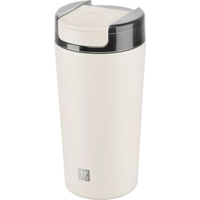 ZWILLING Thermo Plus Thermosbeker 480 ml, roestvrij staal, tot 9 uur warm, koffiebeker To Go, dubbelwandig, lekvrij, vaatwasmachinebestendig, crème ZWILLING Thermo Plus Thermosbeker 480 ml, roestvrij staal, tot 9 uur warm, koffiebeker To Go, dubbelwandig, lekvrij, vaatwasmachinebestendig, crème