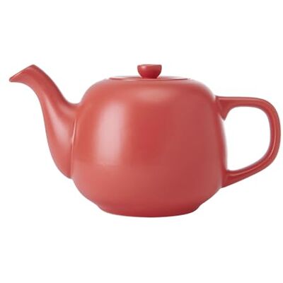 La Cafetière Klassieke Theepot In Rode Kleur, Traditionele Theepot Met Comfortabele Handgreep En Druppelvrije Uitloop Serveert 2 Kopjes Geschikt Voor Theezakjes, 600ml La Cafetière Klassieke Theepot In Rode Kleur, Traditionele Theepot Met Comfortabele Handgreep En Druppelvrije Uitloop Serveert 2 Kopjes Geschikt Voor Theezakjes, 600ml