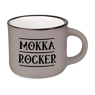 Grafik Werkstatt Espressokopje vintage mini keramische mok om cadeau te geven 95 ml Mokka Rocker Grafik Werkstatt Espressokopje vintage mini keramische mok om cadeau te geven 95 ml Mokka Rocker
