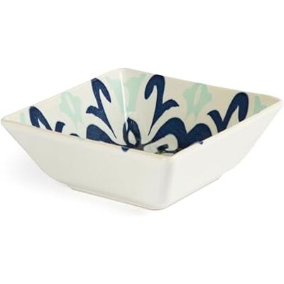 Excelsa Amalfi Set van 6 schaaltjes van keramiek, 13 x 13 cm, citroenmotief, blauw en wit Excelsa Amalfi Set van 6 schaaltjes van keramiek, 13 x 13 cm, citroenmotief, blauw en wit