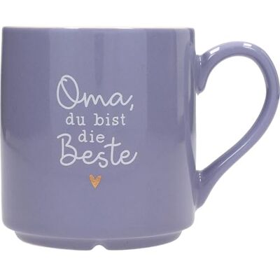 Depesche 0013594-014 lievelingsbeker motief nr. 14, mok met handvat met spreuk, 300 ml, van porselein, gedeeltelijk met goudfolie en opdruk aan de binnenkant Depesche 0013594-014 lievelingsbeker motief nr. 14, mok met handvat met spreuk, 300 ml, van porselein, gedeeltelijk met goudfolie en opdruk aan de binnenkant