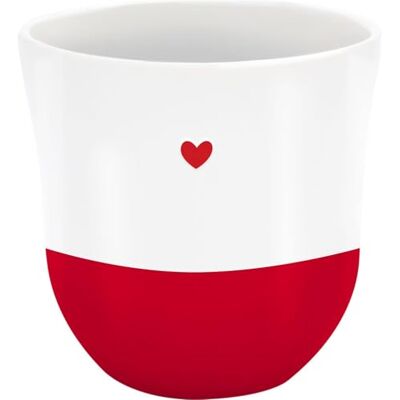 Sheepworld mok met gravure hart koffiemok, hoogte 9,8 cm, diameter 9,3 cm, inhoud 40 cl, steengoed cadeauverpakking, verjaardag, Pasen, Kerstmis 74827 Sheepworld mok met gravure hart koffiemok, hoogte 9,8 cm, diameter 9,3 cm, inhoud 40 cl, steengoed cadeauverpakking, verjaardag, Pasen, Kerstmis 74827