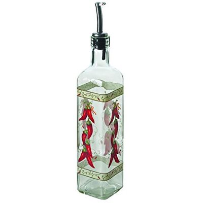 EXCELSA Oliera Peperoncino - Decoratief Glas 473 ml EXCELSA Oliera Peperoncino - Decoratief Glas 473 ml