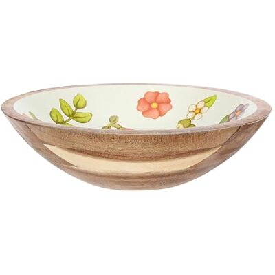 THUN Kom van geëmailleerd hout Happy Country Maxi THUN Kom van geëmailleerd hout Happy Country Maxi