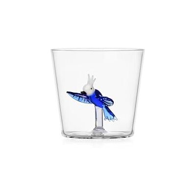Ichendorf Milano Tumbler tropische vogel, collectie Talking Trees, 30 cl, borosilicaatglas, handgemaakt Ichendorf Milano Tumbler tropische vogel, collectie Talking Trees, 30 cl, borosilicaatglas, handgemaakt