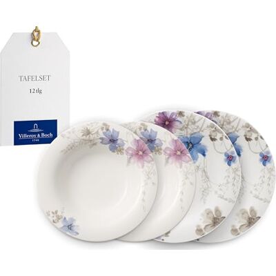 Villeroy & Boch Mariefleur Gris Basic bordenset 12-delig Villeroy & Boch Mariefleur Gris Basic bordenset 12-delig