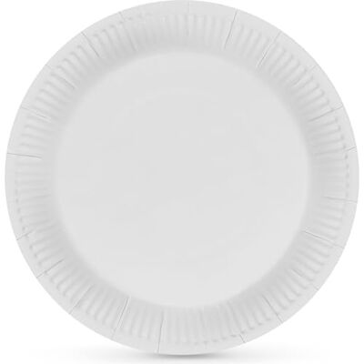 Algon Wegwerpborden, 23 cm, robuust en milieuvriendelijk, ideaal voor feestjes, evenementen en vergaderingen, 25 stuks Algon Wegwerpborden, 23 cm, robuust en milieuvriendelijk, ideaal voor feestjes, evenementen en vergaderingen, 25 stuks