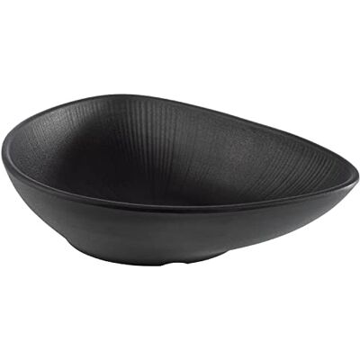 APS 85077 melamineschaal Nero serveerschaal voor viergerechten, 28,0 x 22,0 x 7 cm, 0,8 liter APS 85077 melamineschaal Nero serveerschaal voor viergerechten, 28,0 x 22,0 x 7 cm, 0,8 liter