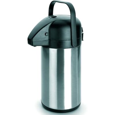 Levitantes Airpot thermosfles, 3 l, roestvrij staal, 18/10, robuust en isolerend, ideaal voor urenlang warme of koude dranken. Levitantes Airpot thermosfles, 3 l, roestvrij staal, 18/10, robuust en isolerend, ideaal voor urenlang warme of koude dranken.