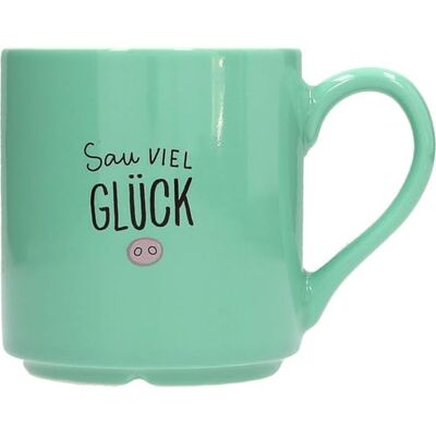 Depesche 0013594-022 lievelingsbeker motief nr. 22, mok met handvat met spreuk, 300 ml, van porselein, gedeeltelijk met goudfolie en opdruk aan de binnenkant Depesche 0013594-022 lievelingsbeker motief nr. 22, mok met handvat met spreuk, 300 ml, van porselein, gedeeltelijk met goudfolie en opdruk aan de binnenkant