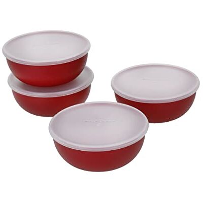 KitchenAid Set van 4 stuks Pinch Bowl Empire Rood KitchenAid Set van 4 stuks Pinch Bowl Empire Rood