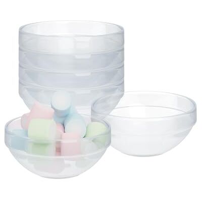 Relaxdays Glazen Schalen Set 6 - Dessertkommen Relaxdays Glazen Schalen Set 6 - Dessertkommen