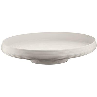 Guzzini Tierra, Middenstuk/Fruitschaal in Gerecycled Materiaal Melkwit, 42 x 30x h8,9cm 179700156 Guzzini Tierra, Middenstuk/Fruitschaal in Gerecycled Materiaal Melkwit, 42 x 30x h8,9cm 179700156