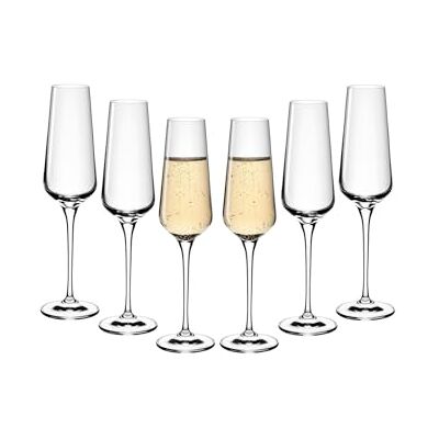 Gerlach 1760 Champagneglazen, Set Van 6, 200 Ml, Champagneglazen, Champagnefluiten, Champagneglazen, Wijnglazen, Vaatwasmachinebestendig, Modern Gerlach 1760 Champagneglazen, Set Van 6, 200 Ml, Champagneglazen, Champagnefluiten, Champagneglazen, Wijnglazen, Vaatwasmachinebestendig, Modern