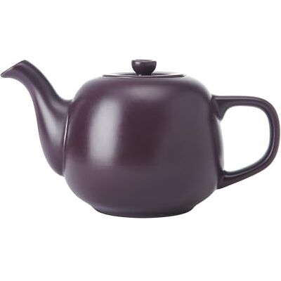 La Cafetière Klassieke Theepot In Paarse Kleur, Traditionele Theepot Met Comfortabele Handgreep En Druppelvrije Uitloop Serveert 2 Kopjes Geschikt Voor Theezakjes, 650ml La Cafetière Klassieke Theepot In Paarse Kleur, Traditionele Theepot Met Comfortabele Handgreep En Druppelvrije Uitloop Serveert 2 Kopjes Geschikt Voor Theezakjes, 650ml