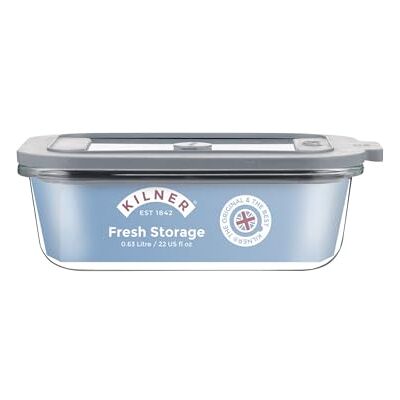 Kilner Nieuwe Vers Storage Rechthoekige Container 630ml - Opslagcontainer Kilner Nieuwe Vers Storage Rechthoekige Container 630ml - Opslagcontainer