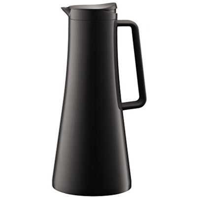 Bodum 11189-01B Bistro thermoskan van kunststof 1,1 l zwart Bodum 11189-01B Bistro thermoskan van kunststof 1,1 l zwart