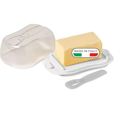 Snips Botercontainer van 0,5 l, met strooier en 2 sluitingen, Made in Italy Snips Botercontainer van 0,5 l, met strooier en 2 sluitingen, Made in Italy
