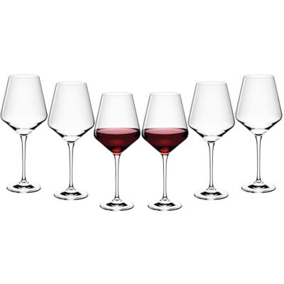 Gerlach 1760 Wijnglazen Set Van 6 Rode Wijnglazen 550 Ml Rode Wijnglas Kristal Wijnglas Vaatwasmachinebestendig Modern Gerlach 1760 Wijnglazen Set Van 6 Rode Wijnglazen 550 Ml Rode Wijnglas Kristal Wijnglas Vaatwasmachinebestendig Modern