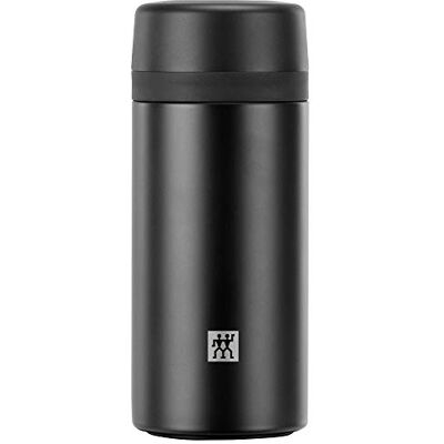 ZWILLING Thermo Thee & Fruit Infuser, 15 Oz, Mat Zwart ZWILLING Thermo Thee & Fruit Infuser, 15 Oz, Mat Zwart