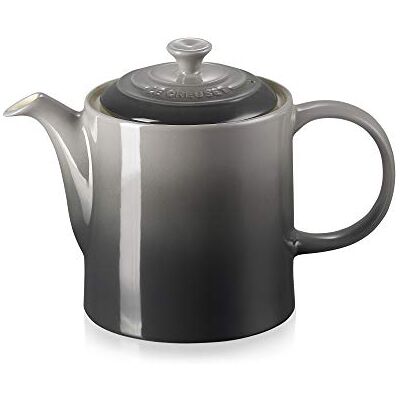 Le Creuset Flint Aardewerkkruik Grote Theepot - Theepot Le Creuset Flint Aardewerkkruik Grote Theepot - Theepot
