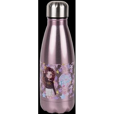Girl Power thermosfles, aluminium, roze Girl Power thermosfles, aluminium, roze