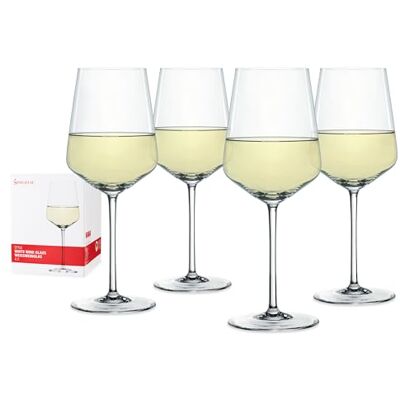 Spiegelau & Nachtmann 4670182 4-Delige Set Wittewijnglazen, Kristalglas, 440 ml,4 x 440 ml,Transparant Spiegelau & Nachtmann 4670182 4-Delige Set Wittewijnglazen, Kristalglas, 440 ml,4 x 440 ml,Transparant