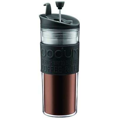 Bodum 11100-01BUS Zwarte Reismok - Travel Mug Bodum 11100-01BUS Zwarte Reismok - Travel Mug