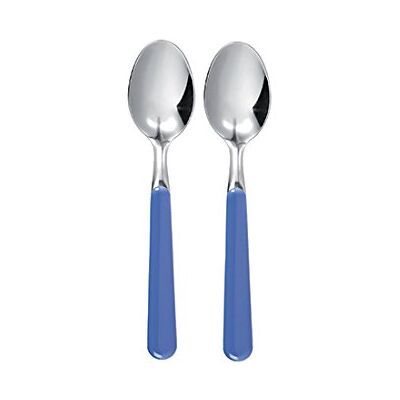Azzurro Roestvrij Stalen Koffielepel Set - 2 Stuks Azzurro Roestvrij Stalen Koffielepel Set - 2 Stuks