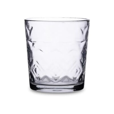 Quid Rombos Set van 6 glazen, glas, 26 cl Quid Rombos Set van 6 glazen, glas, 26 cl
