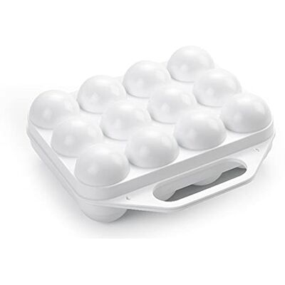 PlasticForte Plastic Forte Eierdopjes, wit, afmetingen: 20 x 18,5 x 7 cm PlasticForte Plastic Forte Eierdopjes, wit, afmetingen: 20 x 18,5 x 7 cm