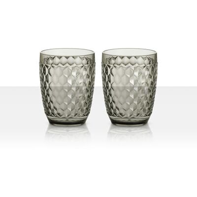 BRUNNER Elegante set van 2 robuuste glazen van Coralux Forest glas BRUNNER Elegante set van 2 robuuste glazen van Coralux Forest glas