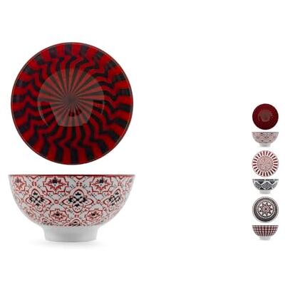 H&H By Bruno Barbieri Set 6 Poke Bowl Nomad In Porcellana Cm 10 H&H By Bruno Barbieri Set 6 Poke Bowl Nomad In Porcellana Cm 10