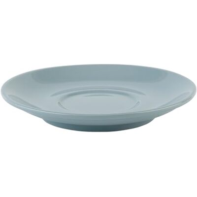 APS 16017 cappuccino schotel in blauw Ø 15,5cm, hoogte 2,5 cm APS 16017 cappuccino schotel in blauw Ø 15,5cm, hoogte 2,5 cm