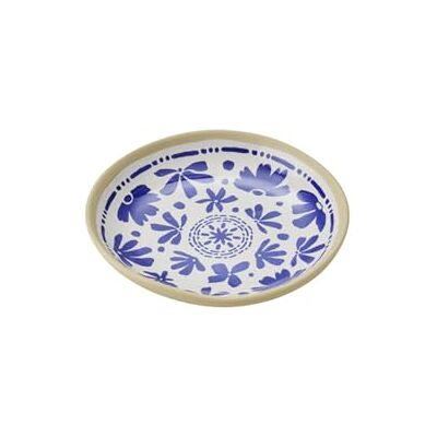 APS 85443 Bord FLORYN melamine blauw/wit-beige, Ø 15,5 cm APS 85443 Bord FLORYN melamine blauw/wit-beige, Ø 15,5 cm