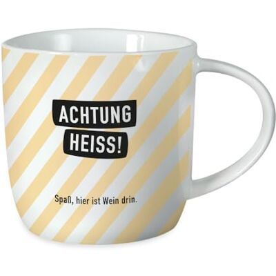Grafik Werkstatt Grafik-Werkstatt Koffiemok met spreuk 300 ml porseleinen mok vrienden Grafik Werkstatt Grafik-Werkstatt Koffiemok met spreuk 300 ml porseleinen mok vrienden