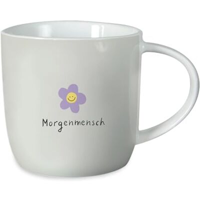 Grafik Werkstatt Grafik-Werkstatt Koffiekopjes, Koffiemok met spreuk, 300 ml, porseleinen mok grappig, ochtendmens Grafik Werkstatt Grafik-Werkstatt Koffiekopjes, Koffiemok met spreuk, 300 ml, porseleinen mok grappig, ochtendmens