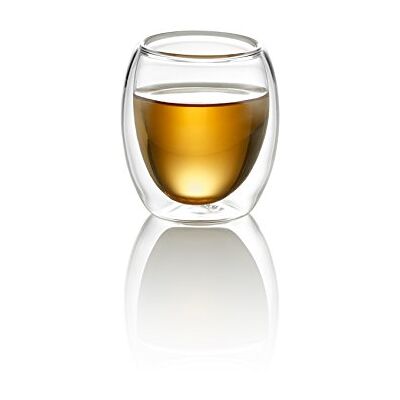 TEA SOUL TEASOUL glazen beker dubbele laag 80 ml TEA SOUL TEASOUL glazen beker dubbele laag 80 ml