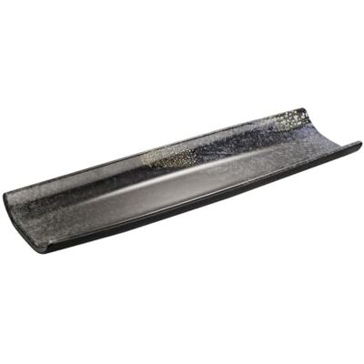 APS 85563 Dienblad/sushibord UMI melamine zwart, 41 x 13 cm, stapelbaar APS 85563 Dienblad/sushibord UMI melamine zwart, 41 x 13 cm, stapelbaar