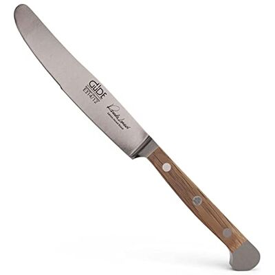 Güde Solingen - Gietijzeren Keukensmes - 12cm, Hout Handvat, ALPHA Draad - Keukengerei Güde Solingen - Gietijzeren Keukensmes - 12cm, Hout Handvat, ALPHA Draad - Keukengerei
