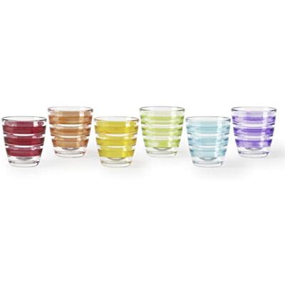 Excelsa Porto Cervo Glazen Set - Meerkleurig Excelsa Porto Cervo Glazen Set - Meerkleurig