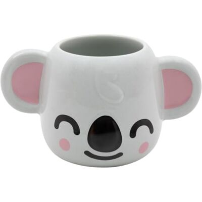 Mr. Wonderful 3D-mok Koala Koala mok van keramiek in koalavorm Inhoud: 330 ml Mr. Wonderful 3D-mok Koala Koala mok van keramiek in koalavorm Inhoud: 330 ml