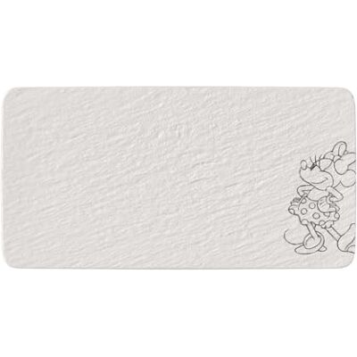 Villeroy & Boch Manufacture Rock blanc Mickey Mouse Serveerschaal 35x18x1,5cm Villeroy & Boch Manufacture Rock blanc Mickey Mouse Serveerschaal 35x18x1,5cm