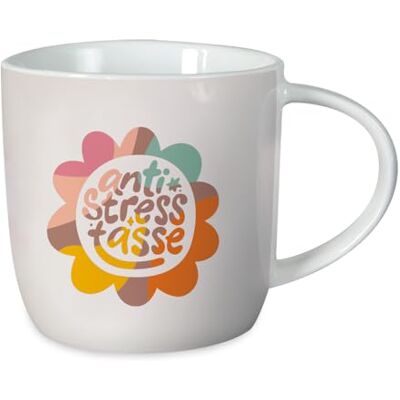 Grafik Werkstatt Grafik-Werkstatt Koffiemok met spreuk 300 ml porseleinen mok anti stress mok Grafik Werkstatt Grafik-Werkstatt Koffiemok met spreuk 300 ml porseleinen mok anti stress mok