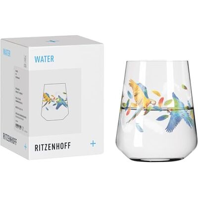 RITZENHOFF Glas 500 ml Made in Germany Art.nr. 2842003, serie Sommerrausch, 1 glas 500 ml, kristalglas, vaatwasserbestendig RITZENHOFF Glas 500 ml Made in Germany Art.nr. 2842003, serie Sommerrausch, 1 glas 500 ml, kristalglas, vaatwasserbestendig