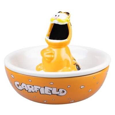 Grupo Erik Snack Bowl 3D Garfield Gifts For Cat Lovers Figures Decorative Bowl, Garfield Merchandise, Cat Gifts For Friends, Kitchen Accessories And Decor Grupo Erik Snack Bowl 3D Garfield Gifts For Cat Lovers Figures Decorative Bowl, Garfield Merchandise, Cat Gifts For Friends, Kitchen Accessories And Decor