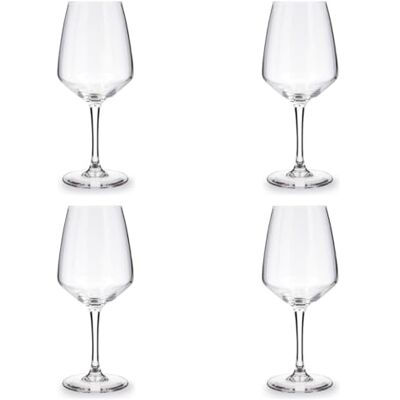 Luminarc Vinetis Box met 4 wijnglazen, kristalglas, 50 cl Luminarc Vinetis Box met 4 wijnglazen, kristalglas, 50 cl