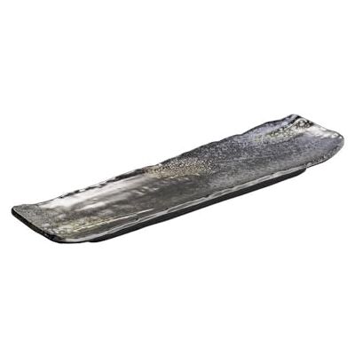 APS 85562 Dienblad/sushibord UMI melamine zwart, 35 x 10 cm, stapelbaar APS 85562 Dienblad/sushibord UMI melamine zwart, 35 x 10 cm, stapelbaar