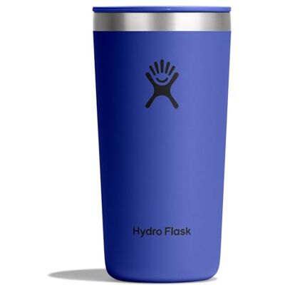 Hydro Flask – All Around Tumbler Press-In Lid 355 ml (12 oz) Geïsoleerd Roestvrij Staal – Lekbestendig, Bekerhouder Compatibel – Houdt Dranken 24 Uur Koud & 12 Uur Warm – Capri Blue Hydro Flask – All Around Tumbler Press-In Lid 355 ml (12 oz) Geïsoleerd Roestvrij Staal – Lekbestendig, Bekerhouder Compatibel – Houdt Dranken 24 Uur Koud & 12 Uur Warm – Capri Blue